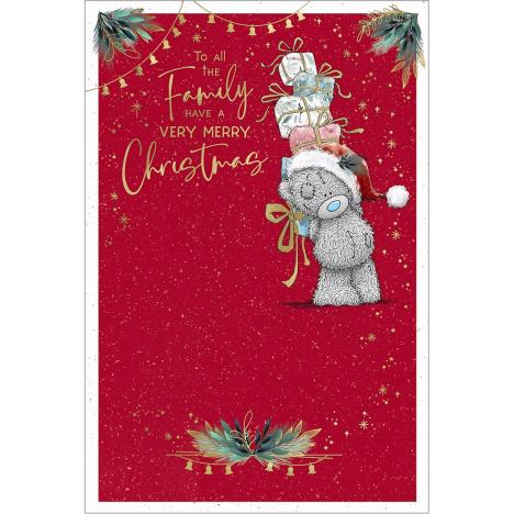 To All The Family Me to You Bear Christmas Card £2.49